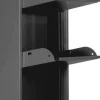 Schuhkipper Blacky schwarz matt B/H/T: ca. 50x170x13 cm