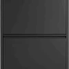Schuhkipper Blacky schwarz matt B/H/T: ca. 50x136x13 cm