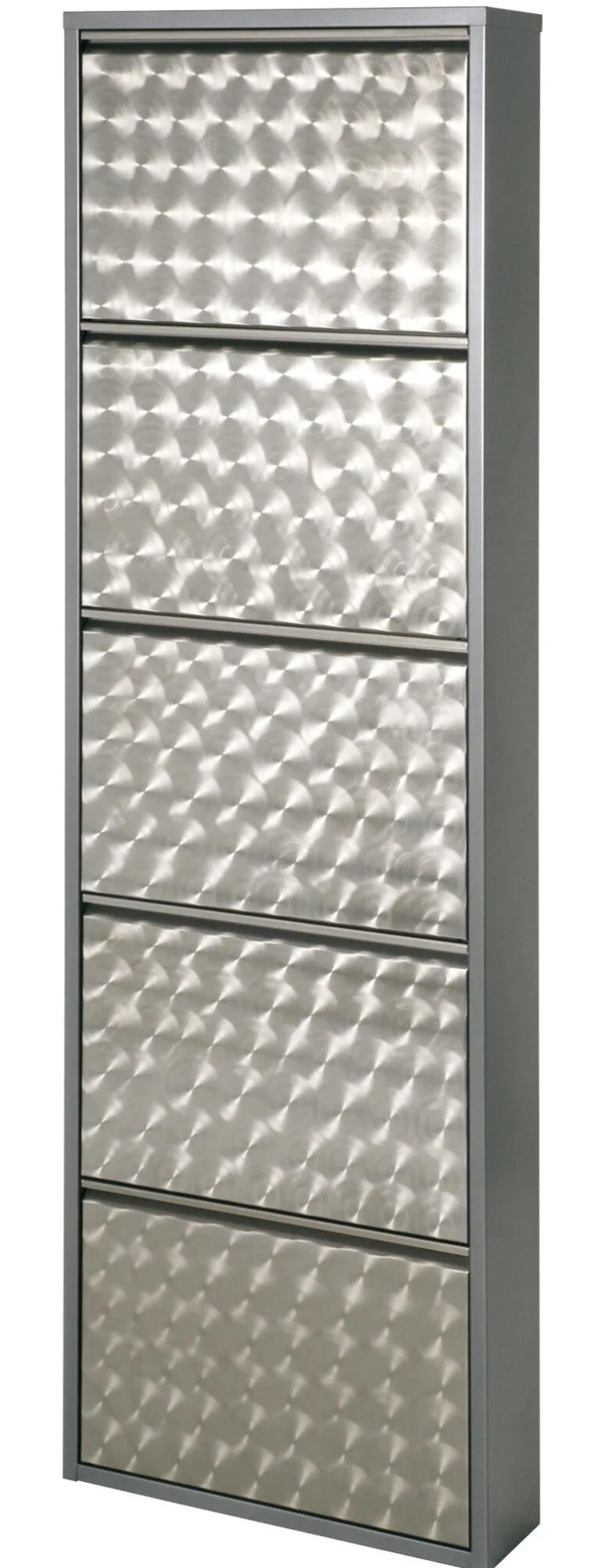 Schuhkipper Clip silber lackiert Optik B/H/T: ca. 50x170x13,5 cm