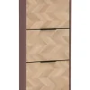 Schuhkipper Piazza, 3er mauve B/H/T: ca. 59,8x124,5x19,55 cm