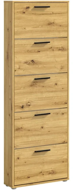 Schuhkipper SAM Eiche Nachbildung B/H/T: ca. 59x169x17 cm