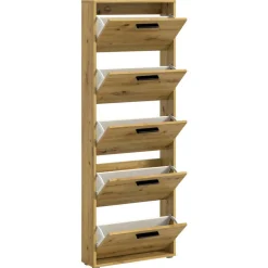 Schuhkipper SAM Eiche Nachbildung B/H/T: ca. 59x169x17 cm