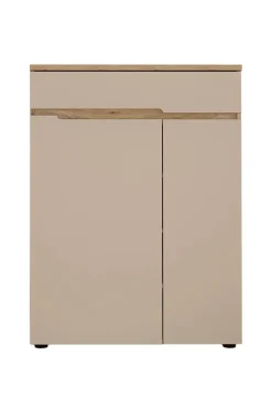 Schuhkommode Fargo Eiche Cashmere B/H/T: ca. 80x107x38 cm