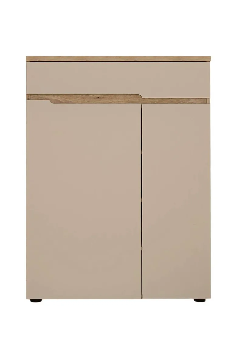 Schuhkommode Fargo Eiche Cashmere B/H/T: ca. 80x107x38 cm