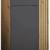 Schuhkommode Lagos Eiche Artisan Nachbildung anthrazit B/H/T: ca. 80x105x38 cm