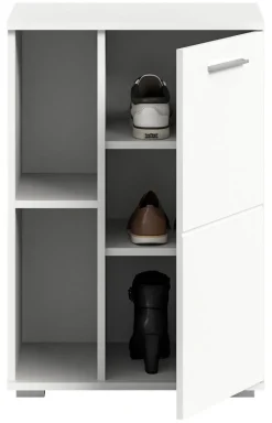 Schuhkommode PREGO weiß B/H/T: ca. 55x79x37 cm