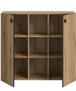 Schuhkommode STATION Evoke Oak Nachbildung B/H/T: ca. 106x96x37 cm