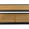 Schuhregal Julia schwarz natur Bambus B/H/T: ca. 70x32x30 cm