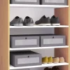 Schuhregal Lona buche Nachbildung weiß B/H/T: ca. 70x110x37 cm
