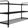 Schuhregal Manfred schwarz B/H/T: ca. 90x49x29 cm