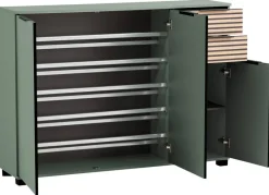 Schuhschrank Alexa Pistazie B/H/T: ca. 141,9x105,5x35 cm