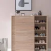 Schuhschrank Eiche Sonoma Nachbildung B/H/T: ca. 100x108x37,5 cm