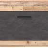 Schuhschrank LUNA 2 Eiche Matera Nachbildung Beton Optik B/H/T: ca. 88,9x48x40 cm