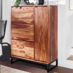 Schuhschrank rosenholz Nachbildung B/H/T: ca. 40x120x88 cm