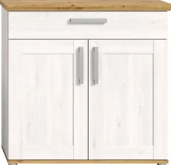 Schuhschrank Verona Sibiu Lärche Nachbildung Eiche Artisan Nachbildung B/H/T: ca. 95x92x39 cm