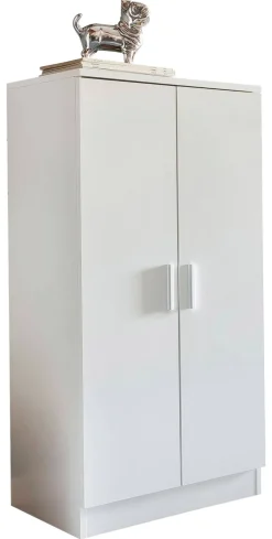 Schuhschrank weiß B/H/T: ca. 55x108x35 cm