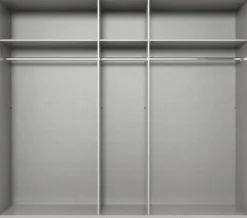 Schwebetürenschrank Atlanta weiß B/H/T: ca. 250x216x65 cm