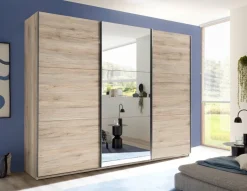 Schwebetürenschrank Bravo Eiche San-Remo Nachbildung B/H/T: ca. 270x210x60 cm