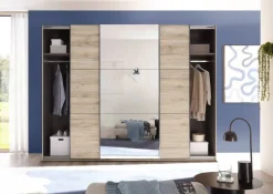 Schwebetürenschrank Bravo Eiche San-Remo Nachbildung B/H/T: ca. 270x210x60 cm