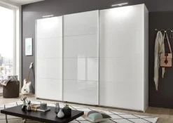 Schwebetürenschrank Ernesto Alpinweiß B/H/T: ca. 270x208x65 cm