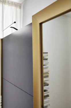 Schwebetürenschrank Katar Graphit B/H/T: ca. 270x208x64 cm