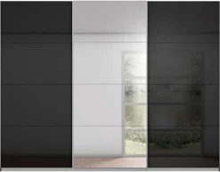 Schwebetürenschrank Kulmbach grau B/H/T: ca. 271x210x62 cm