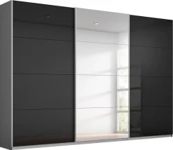Schwebetürenschrank Kulmbach grau B/H/T: ca. 271x210x62 cm
