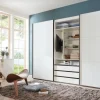 Schwebetürenschrank Magic weiß B/H/T: ca. 300x216x65 cm