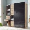 Schwebetürenschrank Oldenburg Eiche Artisan Nachbildung B/H/T: ca. 180x198x65 cm