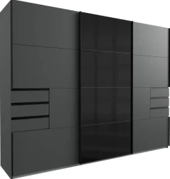 Schwebetürenschrank Saigon Graphit B/H/T: ca. 270x210x64 cm
