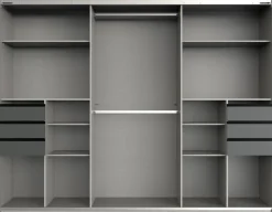 Schwebetürenschrank Saigon Graphit B/H/T: ca. 270x210x64 cm