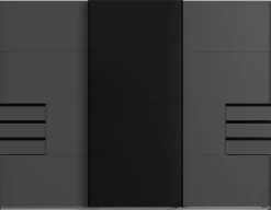 Schwebetürenschrank Saigon Graphit B/H/T: ca. 270x210x64 cm
