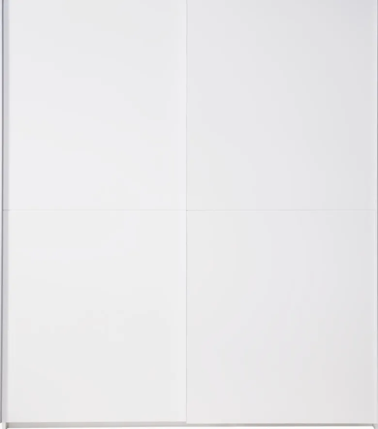 Schwebetürenschrank Time weiß B/H/T: ca. 170x195x59 cm