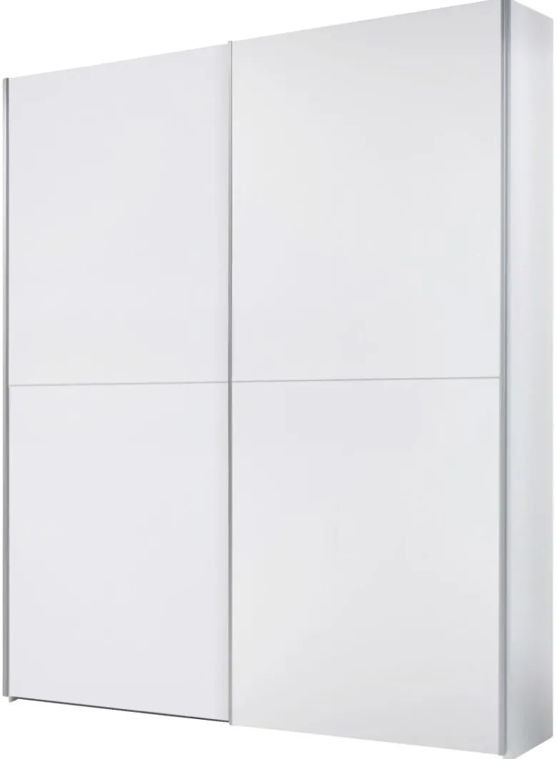 Schwebetürenschrank Time weiß B/H/T: ca. 170x195x59 cm