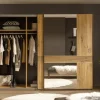 Schwebetürenschrank Trattino Oak B/H/T: ca. 270x210x61 cm