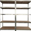 Schwerlaststeckregal 2er-Set verzinkt B/H/T: ca. 200x200x60 cm