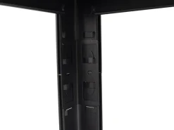 Schwerlaststeckregal schwarz B/H/T: ca. 90x180x40 cm