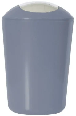 Schwingdeckeleimer grau Kunststoff H/D: ca. 30x20 cm ca. 5 l