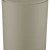 Schwingdeckeleimer taupe Kunststoff ca. 6 l
