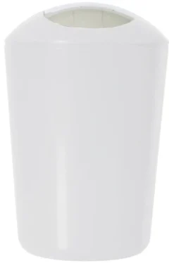 Schwingdeckeleimer weiß Kunststoff H/D: ca. 30x20 cm ca. 5 l