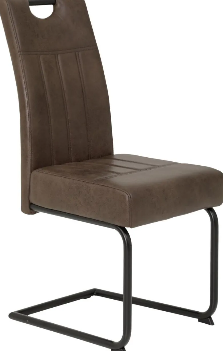 Schwingstuhl Betty braun Vintage B/H/T: ca. 43x99x60 cm