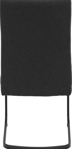 Schwingstuhl Brindisi, 4er-Set anthrazit Webstoff B/H/T: ca. 48x98,5x67 cm