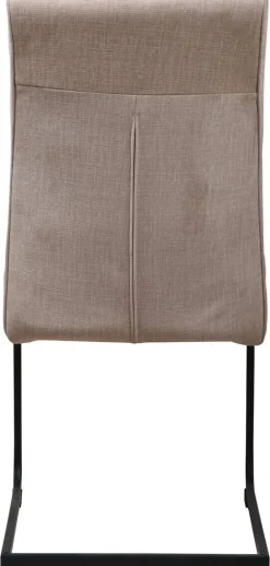 Schwingstuhl Canberra Cappuccino Samtoptik B/H/T: ca. 63x92x49 cm