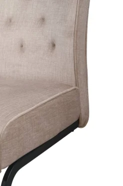 Schwingstuhl Canberra Cappuccino Samtoptik B/H/T: ca. 63x92x49 cm
