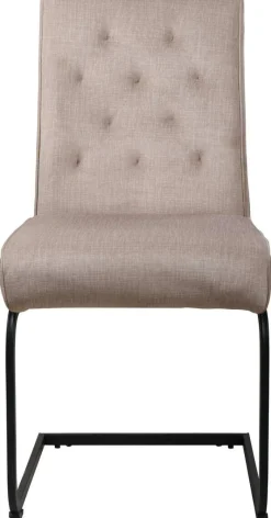 Schwingstuhl Canberra Cappuccino Samtoptik B/H/T: ca. 63x92x49 cm