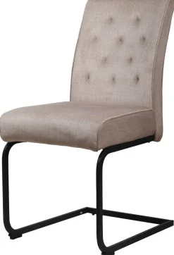 Schwingstuhl Canberra Cappuccino Samtoptik B/H/T: ca. 63x92x49 cm