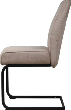 Schwingstuhl Canberra Cappuccino Samtoptik B/H/T: ca. 63x92x49 cm