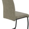 Schwingstuhl Dunja schlamm Vintage Microfaser B/H/T: ca. 43x98x58 cm