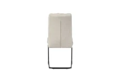 Schwingstuhl FRIEDA, 2er Set creme schwarz B/H/T: ca. 47x94x61 cm