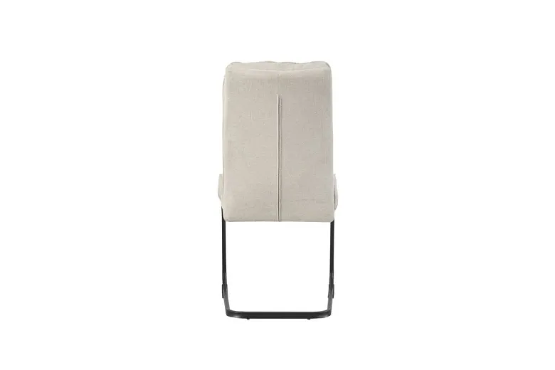Schwingstuhl FRIEDA, 2er Set creme schwarz B/H/T: ca. 47x94x61 cm